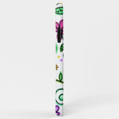 親切なフローラスクリプトデザイン Case-Mate iPhoneケース (裏面/右)