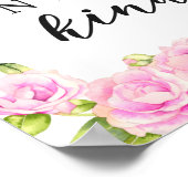 親切なフローラ ポスター (角)