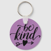 親切なボタンキーチェーン キーホルダー (正面)