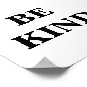 親切なポスター ポスター (角)