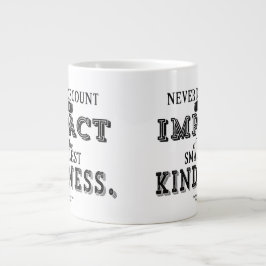 親切なマグカップの影響 ジャンボコーヒーマグカップ