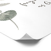 親切なミニマリストの植物学である ポスター (角)