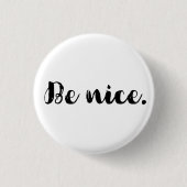 親切なメッセージを受け取る 缶バッジ (正面)