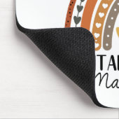 親切なメンタルヘルス問題水玉模様レインボーアワル マウスパッド (コーナー)