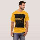 親切なロゴ Tシャツ (正面フル)