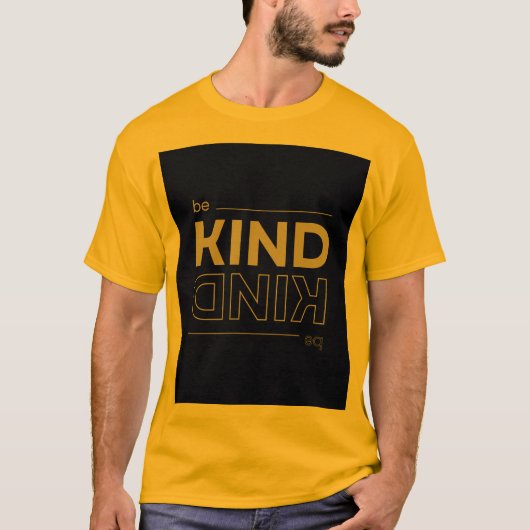 親切なロゴ Tシャツ (正面)
