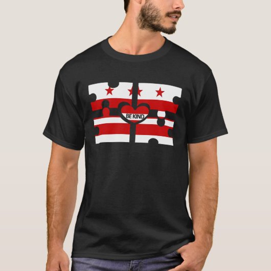 親切なワシントンDC Tシャツ (正面)