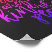 親切な人々は私の種類の人々、親切な引用文 ポスター (角)