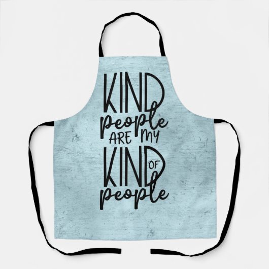親切な人々引用文 エプロン (正面)