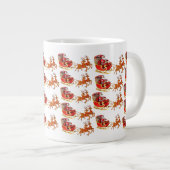 親切な人のための一種のマグカップ ジャンボコーヒーマグカップ (正面右)