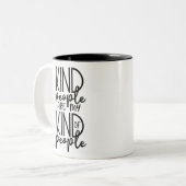 親切な人は私のような人だ ツートーンマグカップ (正面左)