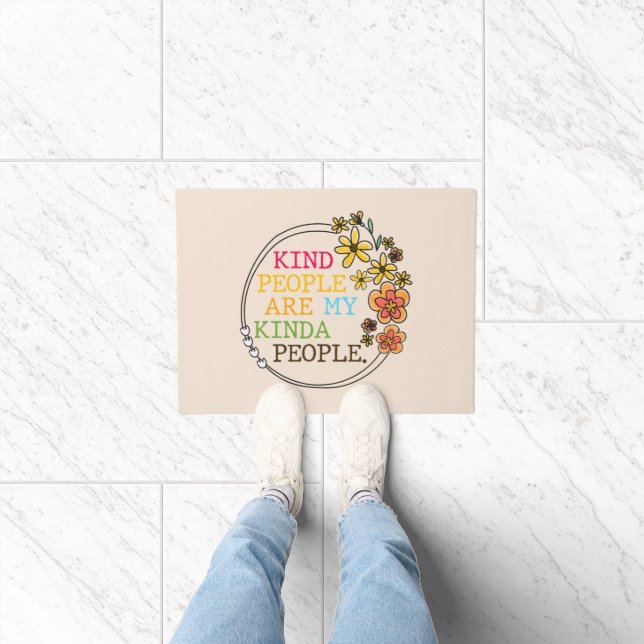 親切な人は私の親切な人だ ドアマット (室内)