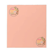 親切な人は私の親切な人だ ノートパッド (正面)