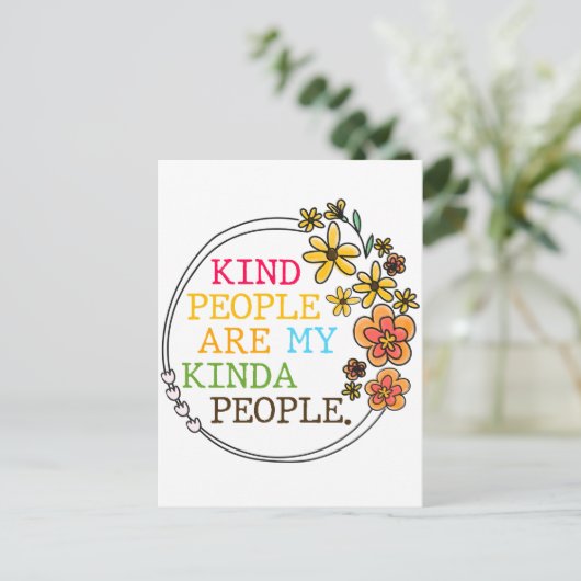 親切な人は私の親切な人だ ポストカード (スタンド正面)