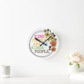 親切な人は私の親切な人だ ラウンド壁時計 (ホーム)