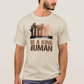 親切な人間である Tシャツ (正面)