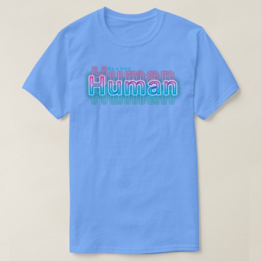 親切な人間である Tシャツ (デザイン正面)