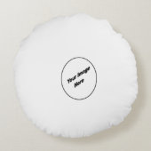 親切な円形の装飾用クッションのあなたの1つを作って下さい ラウンドクッション (裏面)