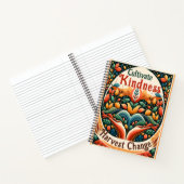 親切な収穫の変化を助長する ノートブック (内部)