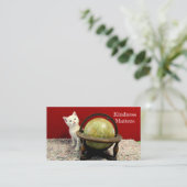 親切な問題ありがとうご名刺 名刺 (スタンド正面)