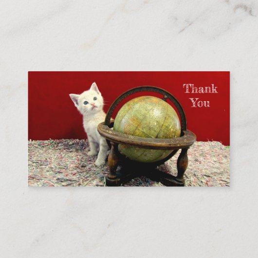 親切な問題ありがとうご名刺 名刺 (裏面)