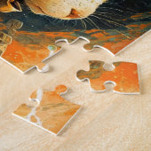 親切な天のうさぎ ジグソーパズル (側面)