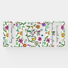 親切な学校パーソナライズされたナースのドアの装飾 横断幕