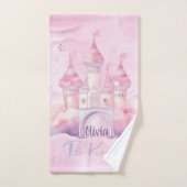親切な宮殿をカスタマイズ可能 バスタオルセット (ハンドタオル)