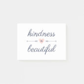 親切な引用文で優しさが美しい ポストイット (正面)