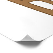 親切な手話 – 親切なASL – 親切な人間 ポスター (角)