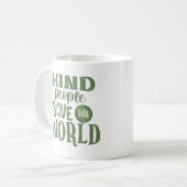 親切な救人々 コーヒーマグカップ (正面左)