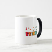 親切な点字識字盲認識度 モーフィングマグカップ (正面右)