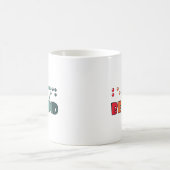 親切な点字識字盲認識度 モーフィングマグカップ (中央)