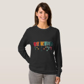 親切な点字識字盲認識度 Tシャツ (正面フル)