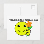 親切な無作為の親切行為 ポストカード (正面/裏面)