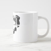 親切な目、シャギーチャーム ジャンボコーヒーマグカップ (右)
