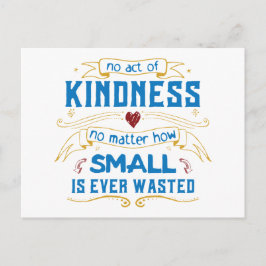 親切な行為なし ポストカード