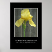 親切な行為は意図無く価値がある ポスター (正面)