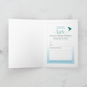 「親切な行為は決して無駄にされない」グリーティングカード カード (内部)