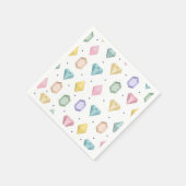 親切な誕生日の一つ スタンダードカクテルナプキン (角)