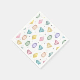 親切な誕生日の一つ スタンダードカクテルナプキン
