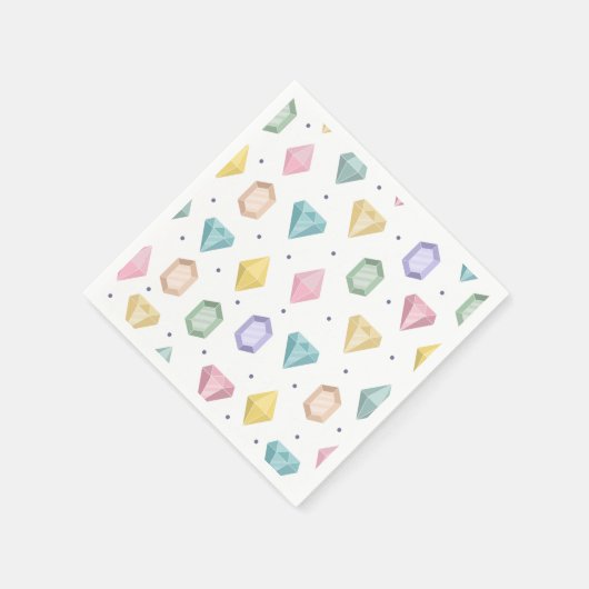 親切な誕生日の一つ スタンダードカクテルナプキン (角)