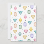 親切な誕生日の一つ 招待状 (裏面)