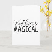 親切な魔法 カード (黄色い花)