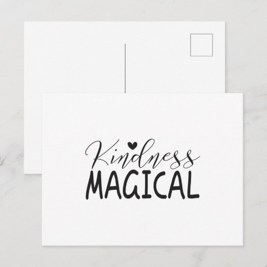 親切な魔法 ポストカード (正面/裏面)