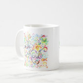 "親切な"コーヒー・マグがあって下さい コーヒーマグカップ (正面左)