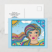 親切な_葉書 ポストカード (正面/裏面)