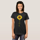 親切な sunflower tシャツ (正面フル)