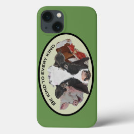 親切なoがあらゆる種類あって下さい iPhone 13ケース