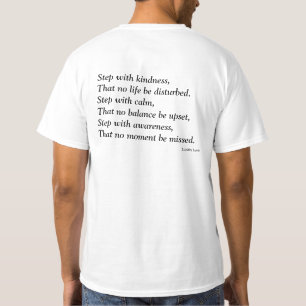 親切なTシャツでステップ Tシャツ